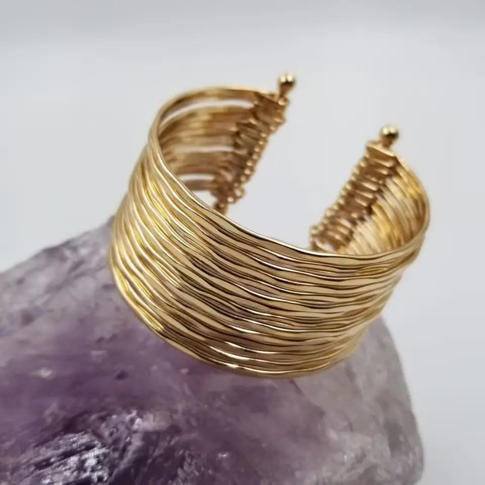 Gold Cuff Bracelet