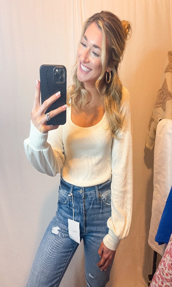 &quot;Must Have&quot; Cream Top