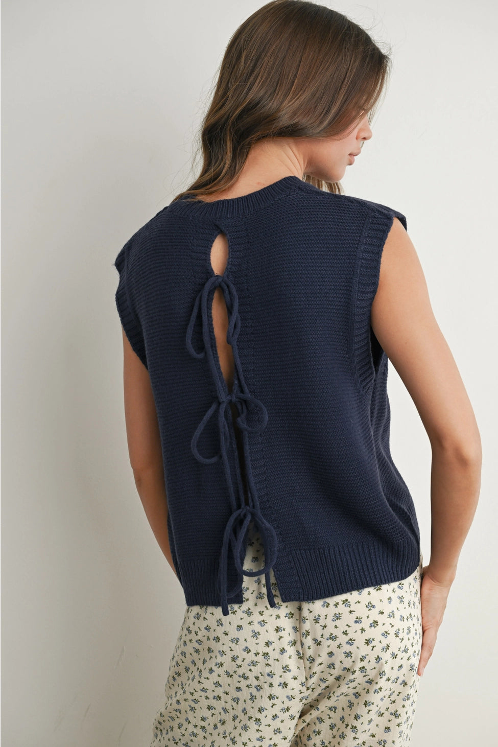 MIDNIGHT Blue Sweater Tank